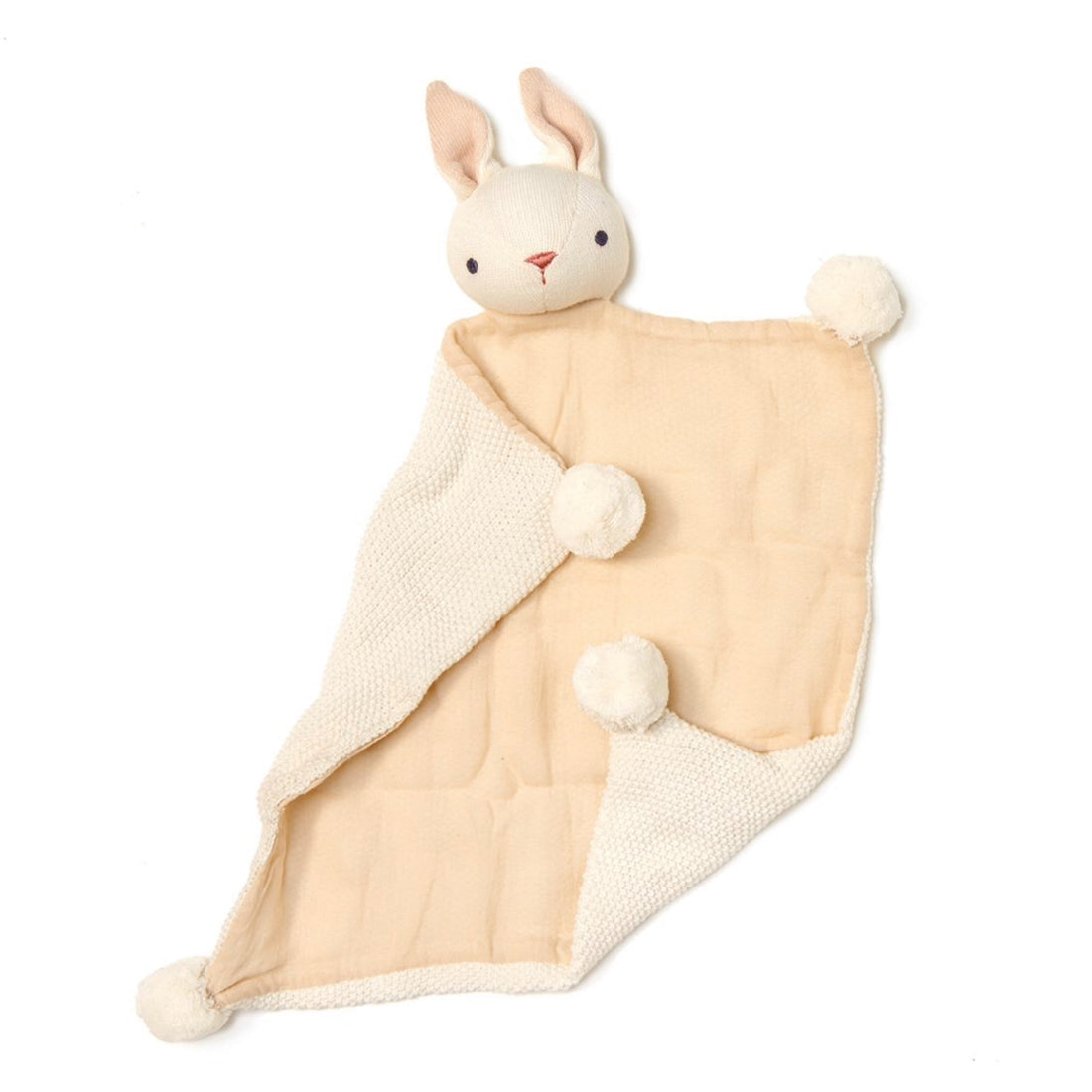 Baby Threads Cream Bunny Comforter - Little Rascals
