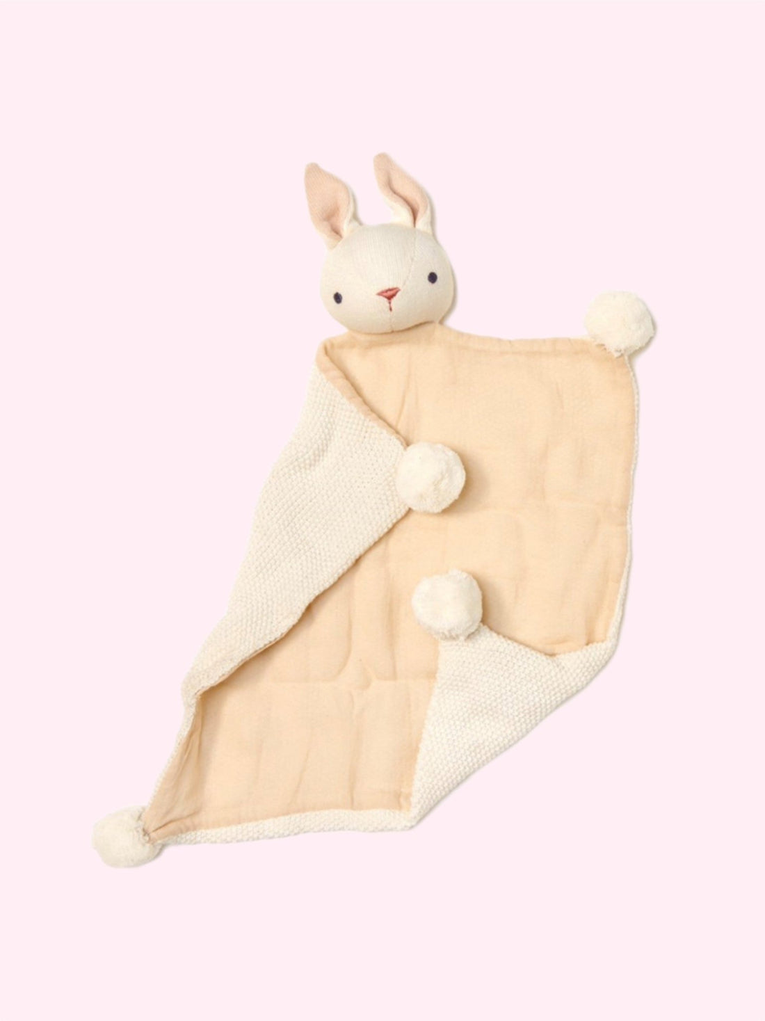 Baby Threads Cream Bunny Comforter - Little Rascals