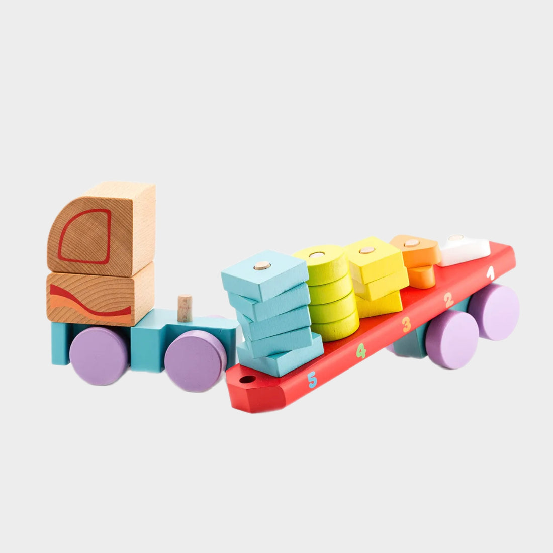 Wooden Counting Truck