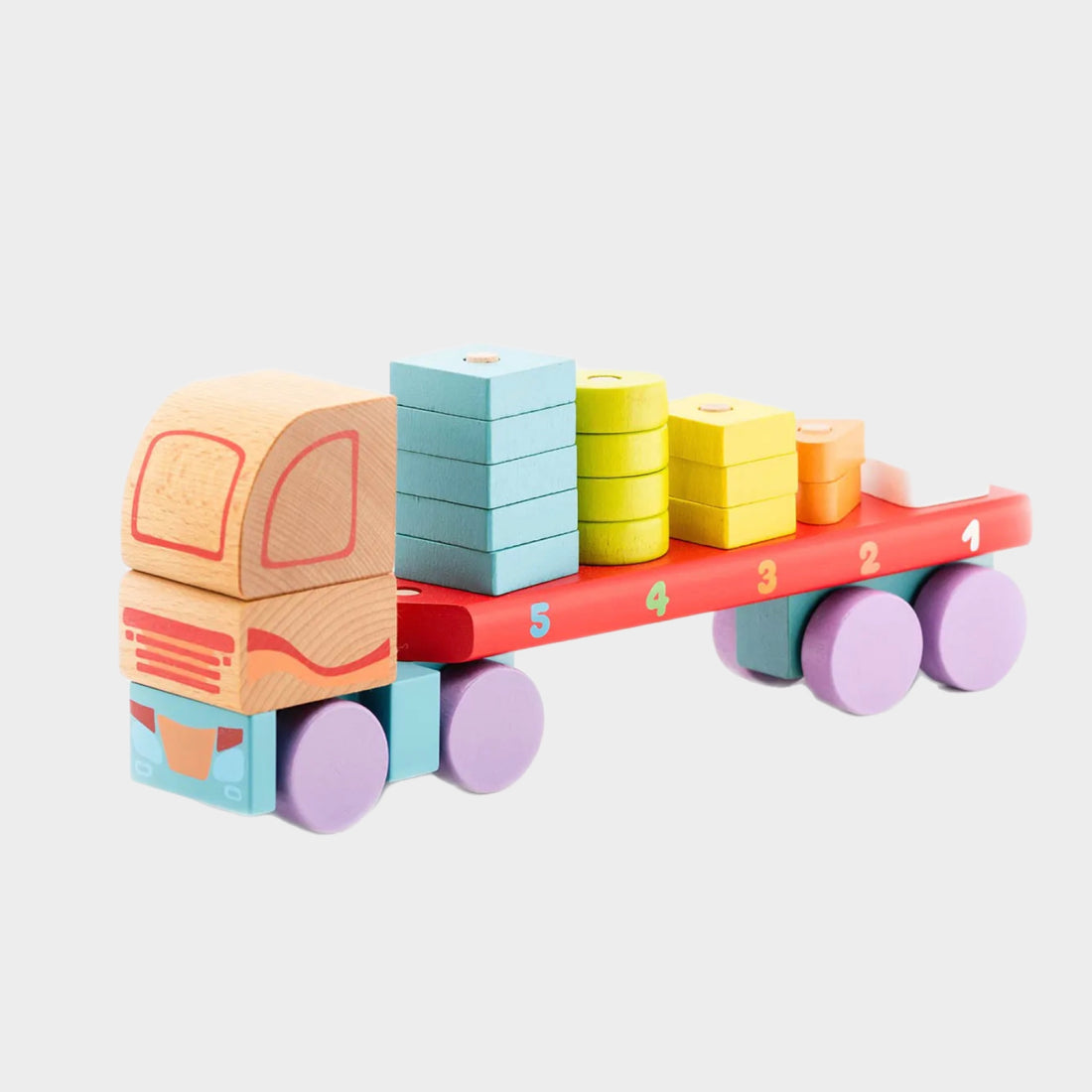 Wooden Counting Truck