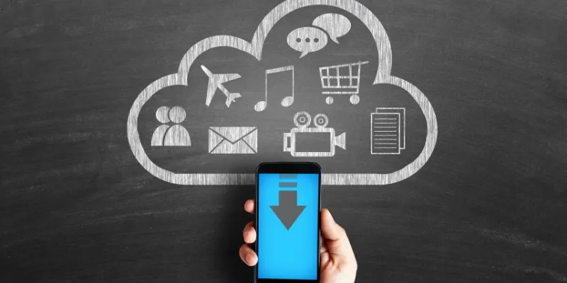 Tùy chọn tải app trên màn hình chính 